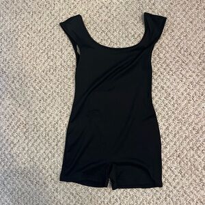 Romper with back open